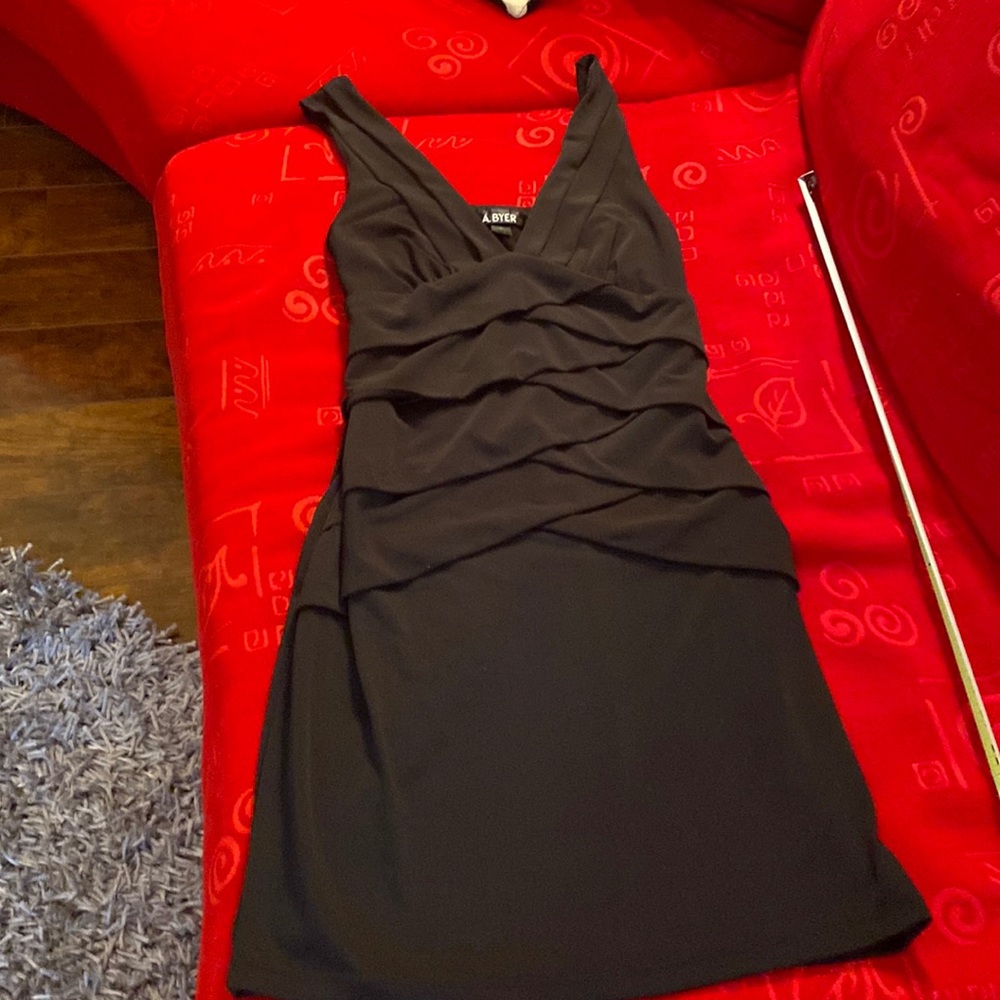 A. Byer black dress